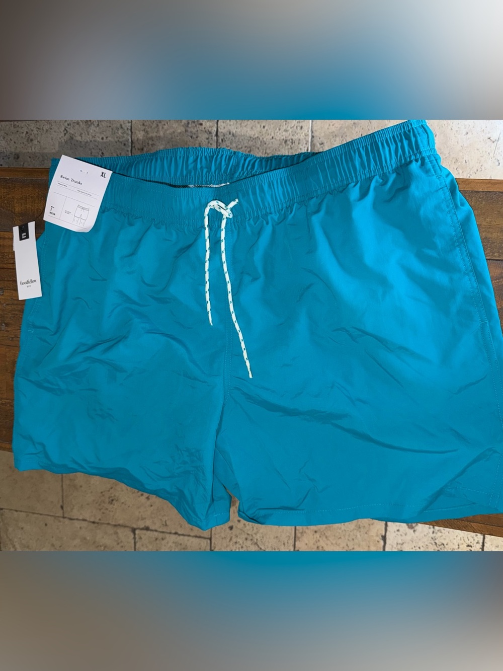 Target Turquoise Blue Men’s Swim Trunks